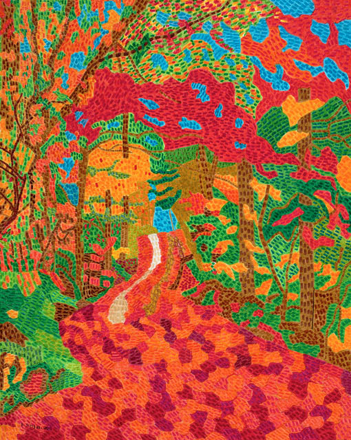 Virginia Backroad in Fall